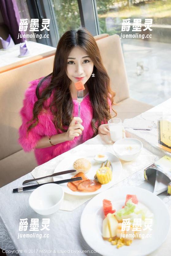 MiStar魅妍社 - 赵欢颜Jessica打破常规，睡衣无圣光也能成为美图范本！
