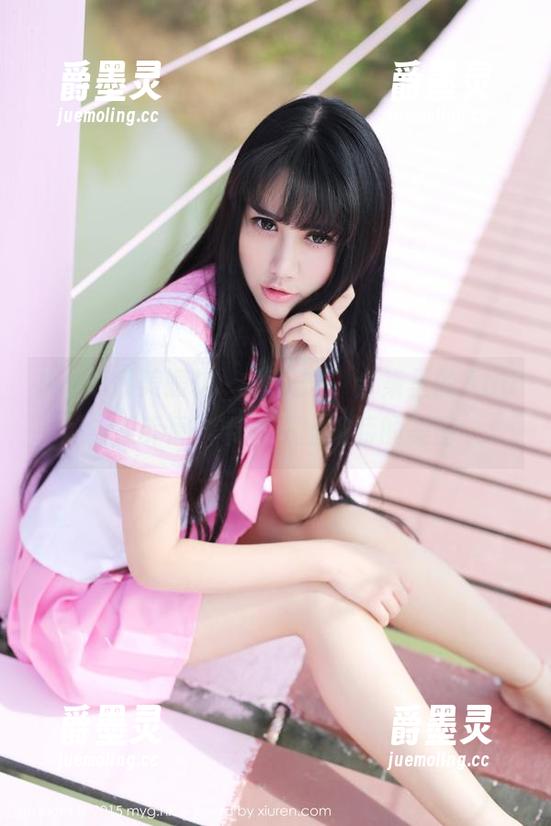 MyGirl美媛馆 - “花嫁”合集里的Abby王乔恩，带着一丝撒娇的美图