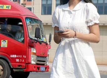 初夏女神 – 想见真实的环环吗？无圣光里的学院之风，原图绝对送你