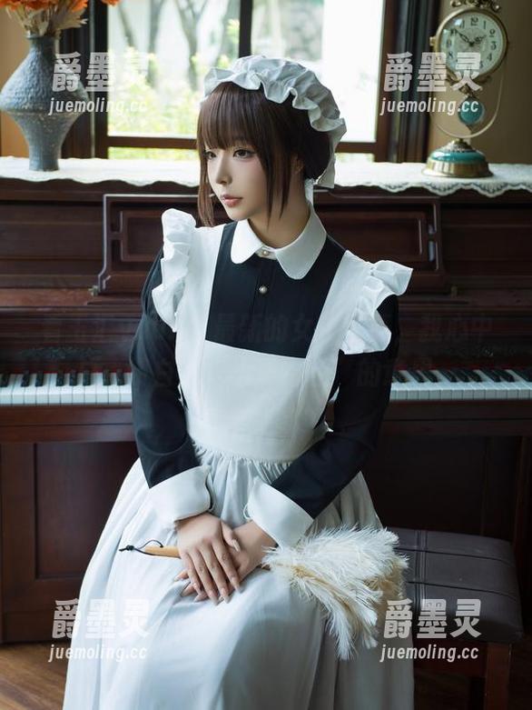 看玉汇yuuhui最新的女仆写真，我心中总算明白了“绘声绘色”的意思…