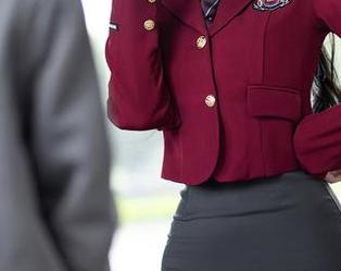 语画界 – 潘朵拉Laa的校服写真，原图中的青春回忆是不是太强烈了？